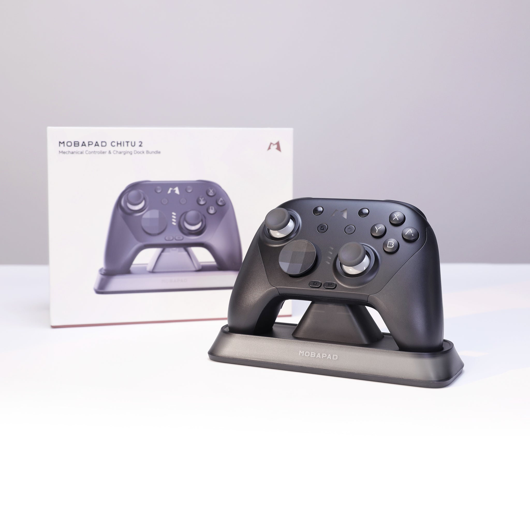 Switch 2 Pro Controller & Charging Dock Bundle Matte Version