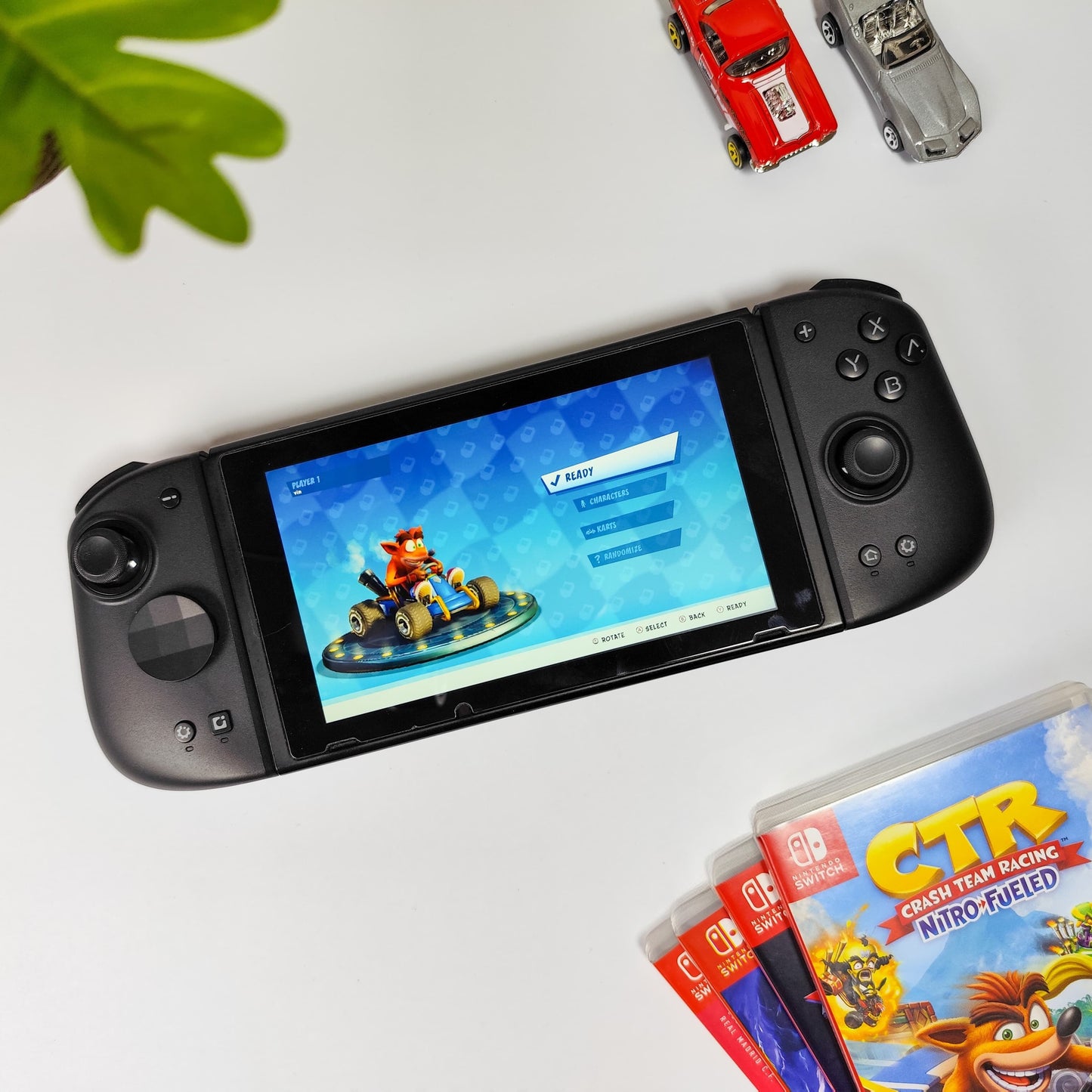 Mobapad M6 HD Joycons Switch Controller Black for Switch