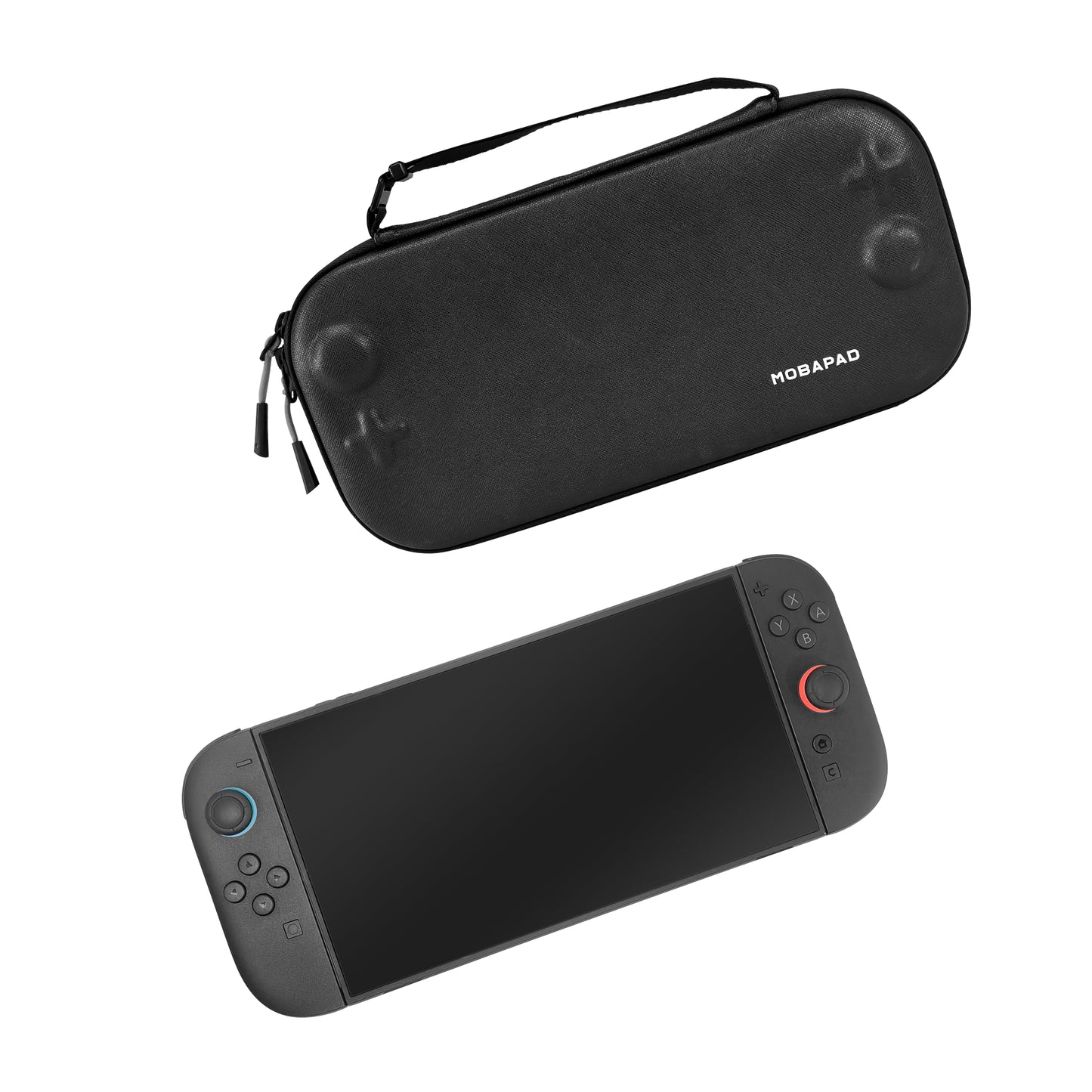 Mobapad P1 Carrying Case for Nintendo Switch 2-Ultra-Slim, Shockproof, Joystick-Safe with Premium YKK Zippers